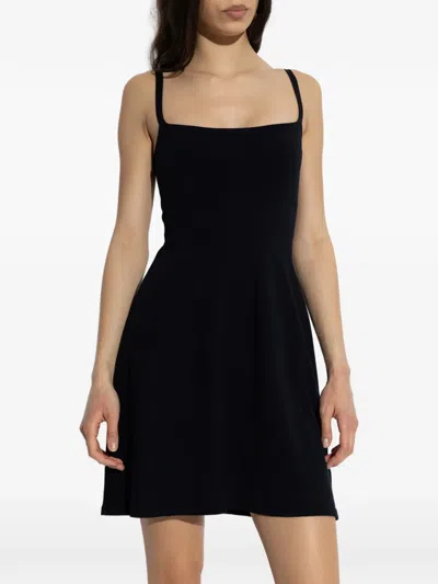Dsquared2 Flared Mini Dress In Black