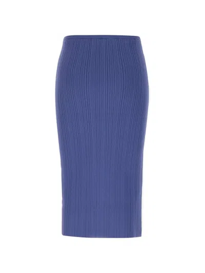 Diesel Pencil Skirt In Blue