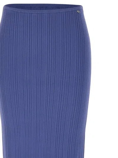 Diesel Pencil Skirt In Blue