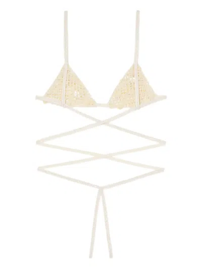 Alanui Light Between Palms Top In Gray