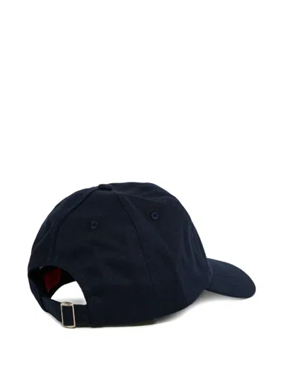 Max & Co Logo Patch Cap In Blue