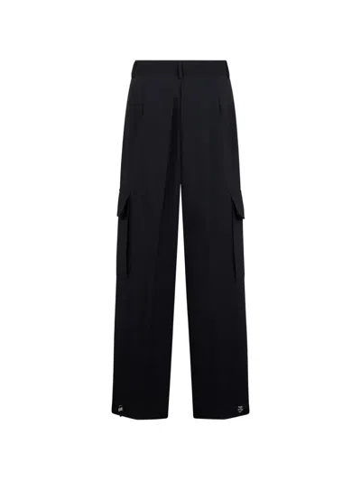 Moorer Arabis-tle Cargo Pants In Black