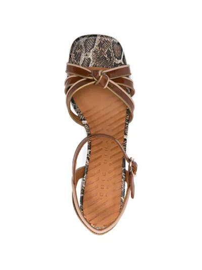 Chie Mihara Knotted Leilah Sandals In Multi