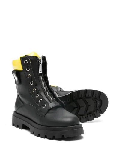 Dsquared2 Zip-fastening Boots In Black