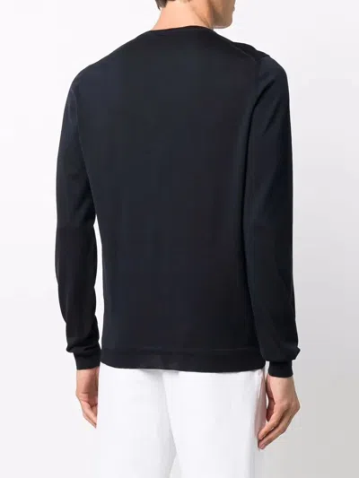 Goes Botanical Pullover Roundneck In Blue