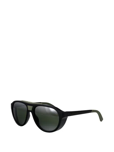 Vuarnet Altitude 04 Pilot-frame Sunglasses In Black