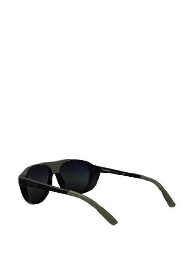 Vuarnet Altitude 04 Pilot-frame Sunglasses In Black