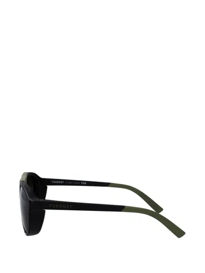 Vuarnet Altitude 04 Pilot-frame Sunglasses In Black