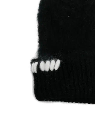 Bonsai Black Beanie Hat In Black