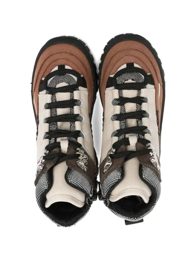 Dsquared2 Logo-print Boots In Brown