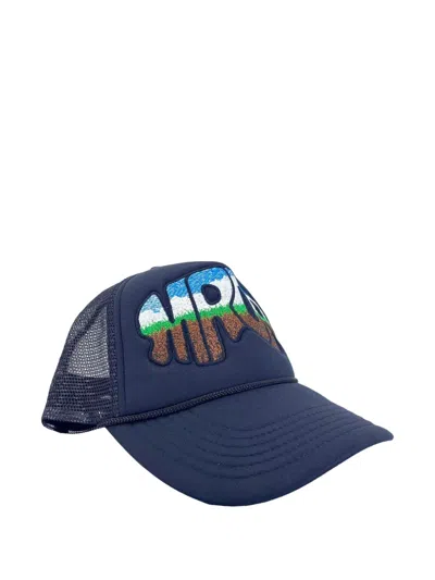 Who Decides War Graphic Cap In Blue