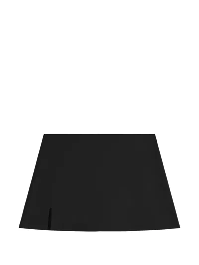 Kith Ari Active Side-slit Skort In Black