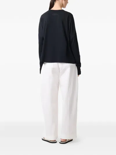 Studio Nicholson Loop Long-sleeve T-shirt In Black