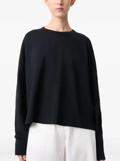 Studio Nicholson Loop Long-sleeve T-shirt In Black
