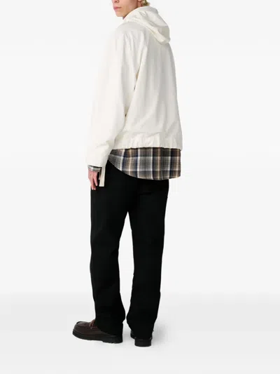Studio Nicholson Kirby Drawstring Hooded Jacket In Neutral