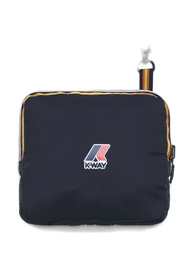 K-way Logo-detail Backpack In Blue