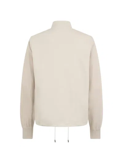 Moorer Flap-pocket Jacket In Neutral