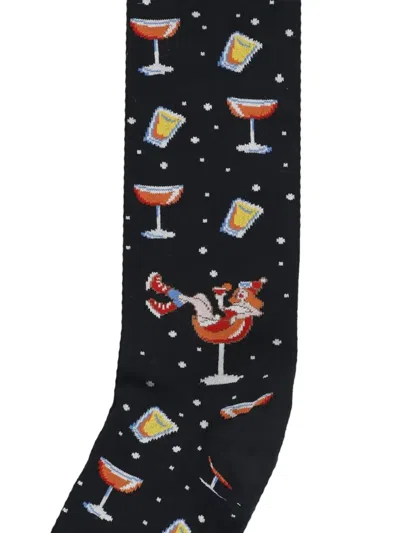 Mc2 Saint Barth Pattern Socks In Multi