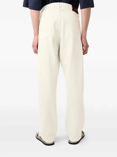 Studio Nicholson Riso Five-pocket Jeans In Neutral