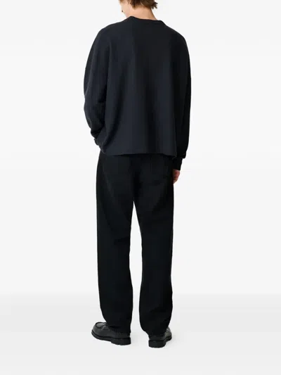 Studio Nicholson Riso Five-pocket Jeans In Black