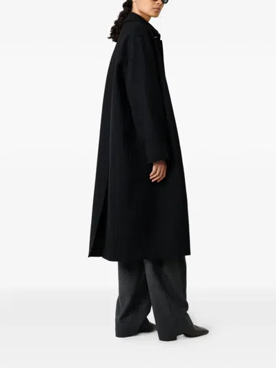Studio Nicholson Ria A-line Coat In Black