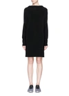 Norma Kamali Long-sleeve Asymmetric-neck Sheath Dress