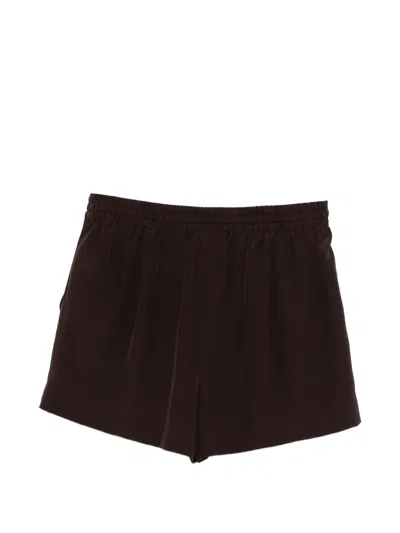 P.a.r.o.s.h Sweet Drawstring Shorts In Brown