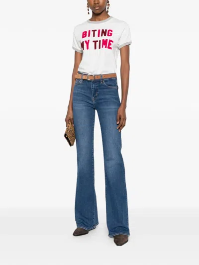 Frame Bootcut Denim Jeans In Blue