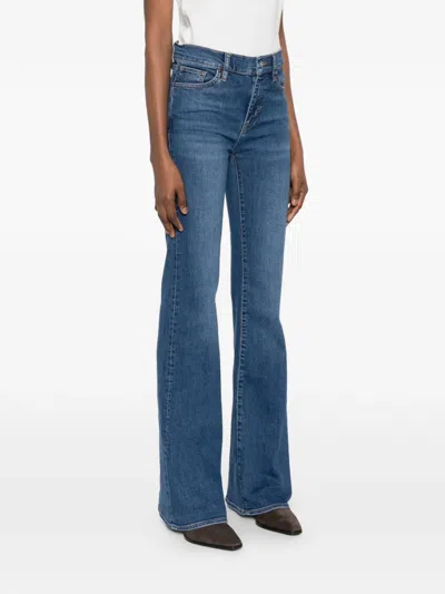 Frame Bootcut Denim Jeans In Blue