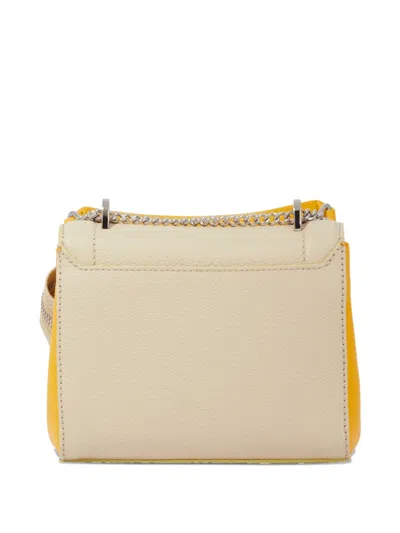 Lancel Grained Shoulder Bag In Neutral