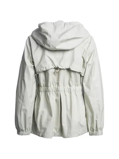 Parajumpers Waterproof Three-layer Laminated Polyamide Jacket In White