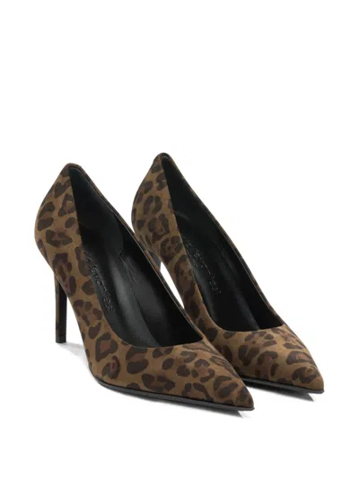Sergio Levantesi Leopard-pattern Pumps In Brown