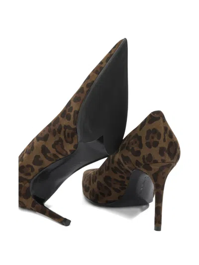 Sergio Levantesi Leopard-pattern Pumps In Brown