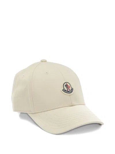 Moncler Logo-patch Cap In White