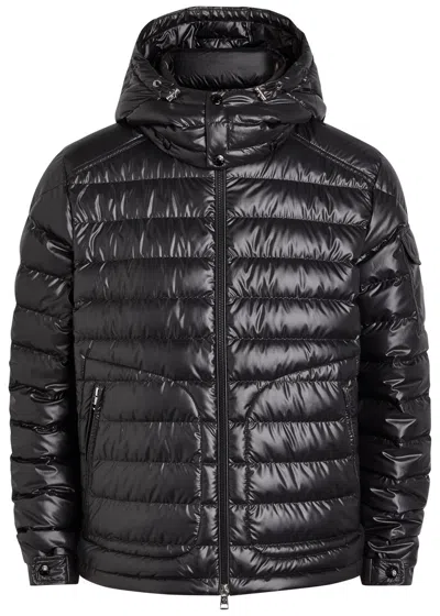 Moncler Lauros Recycled Polyester Down Jacket In Black