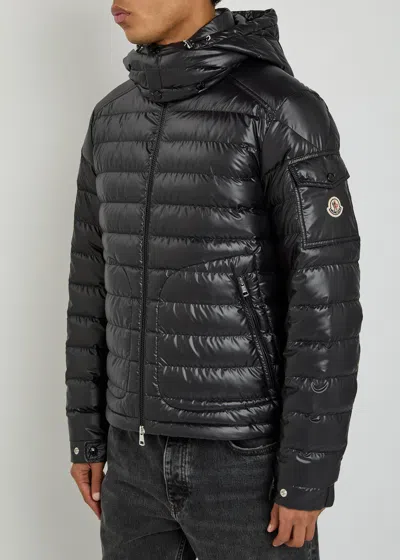 Moncler Lauros Recycled Polyester Down Jacket In Black