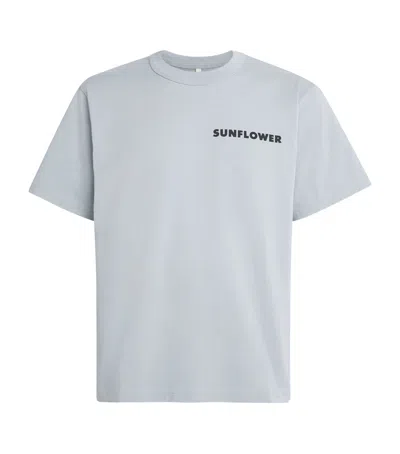 Sunflower Master Logo-printed T-shirt In Blue