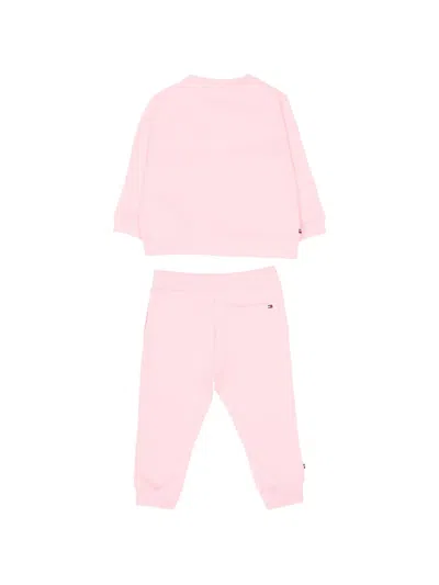 Tommy Hilfiger Junior Drawstring Tracksuit In Pink