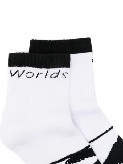 Perks And Mini Ribbed Socks In White