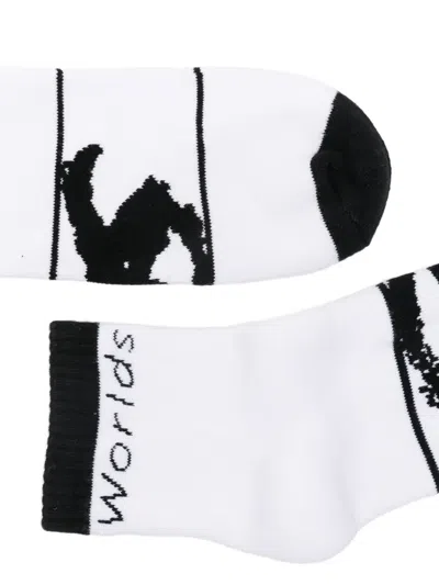Perks And Mini Ribbed Socks In White