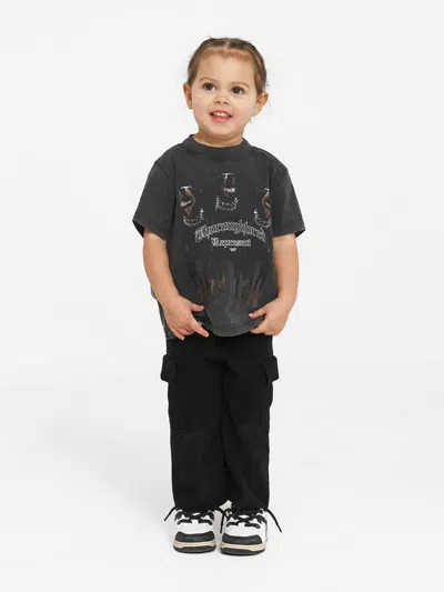 Represent Kids Mini Thoroughbred T-shirt In Black