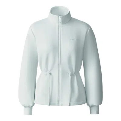 Mackage Finola Double Face Jersey Jacket In White
