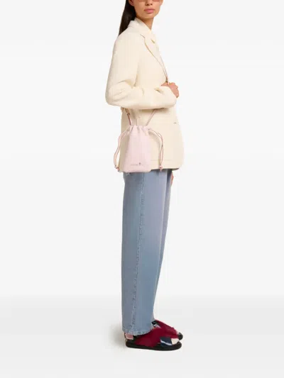 Marni ドローストリング スマホケース In Gray