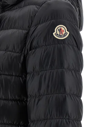 Moncler Down Hooded Jasmin Puffer Jacket In Black