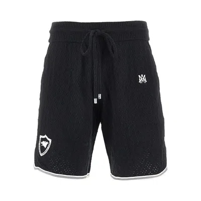 Amiri Drawstring Bermuda Shorts In Black