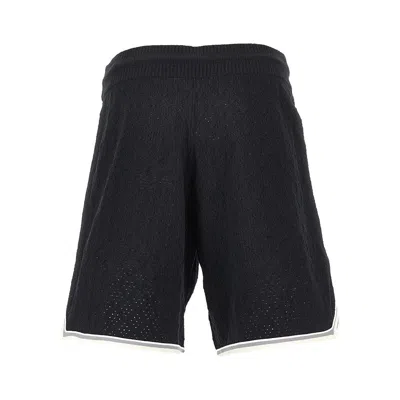 Amiri Drawstring Bermuda Shorts In Black