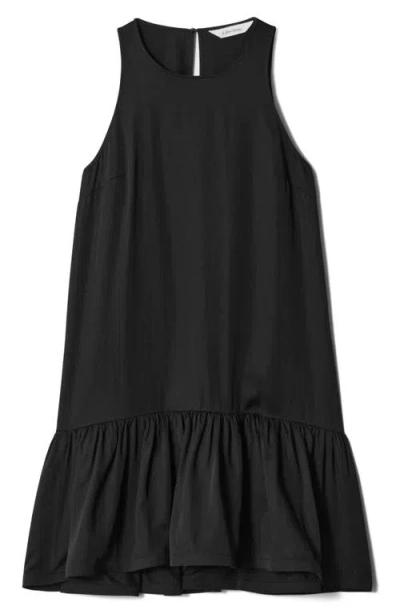 & Other Stories Sleeveless Shift Dress In Black