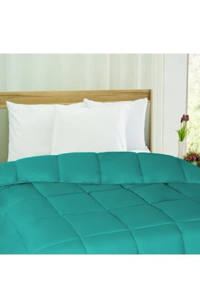 Superior Reversible Down Alternative Comforter In Blue