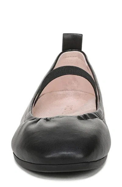 Vionic Colette Mary Jane Flat In Black