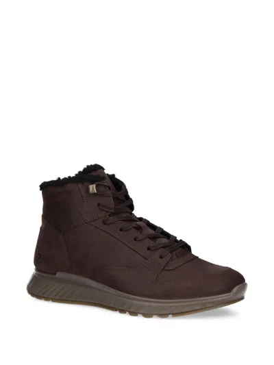 Ecco Exostride Boots In Brown